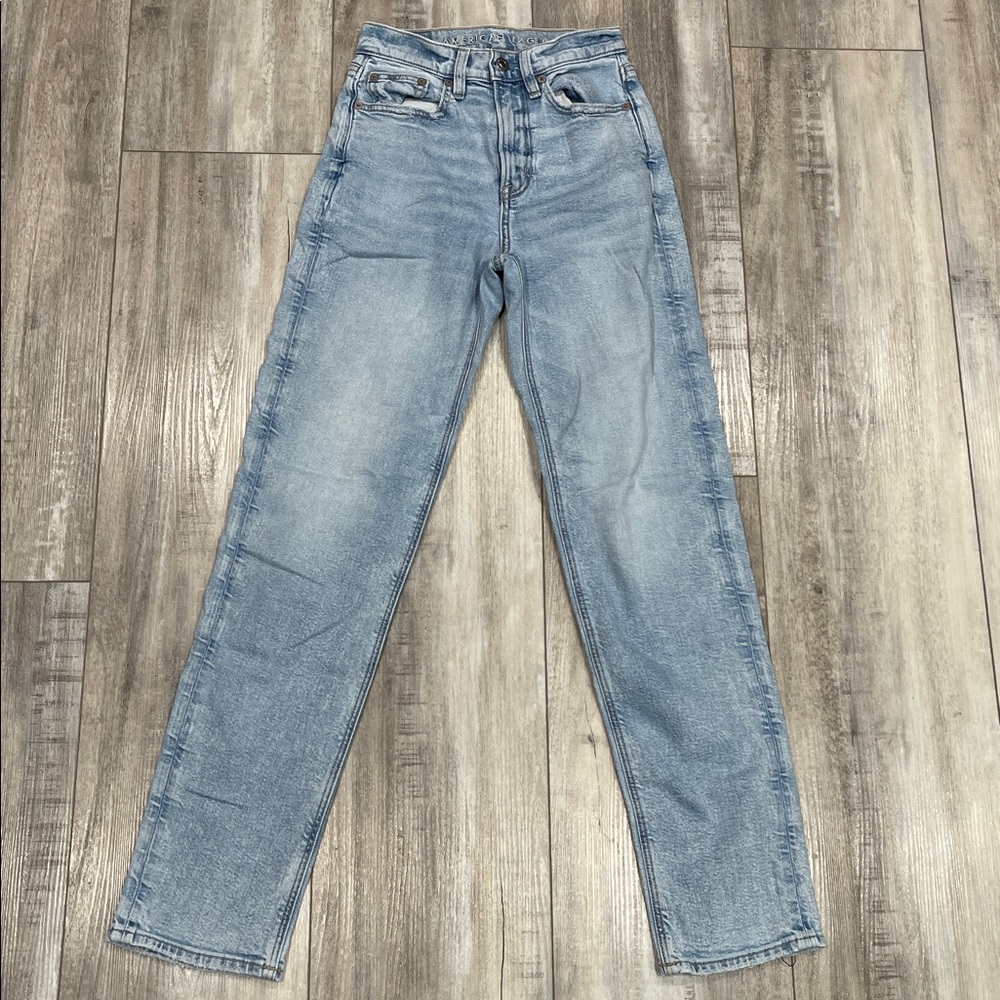 American Eagle Outfitters Light Denim Jeans Long